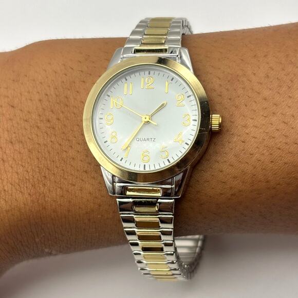 Gold & Silver Men's Watch - Picture 1 of 3